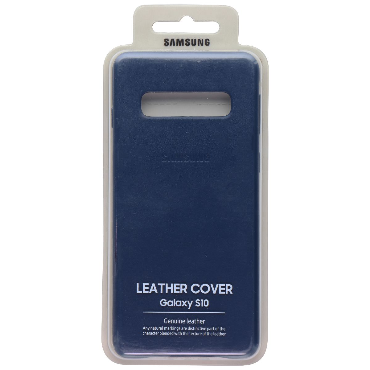 Samsung Official Leather Cover for Galaxy S10 - Navy Blue Cell Phone - Cases, Covers & Skins Samsung    - Simple Cell Bulk Wholesale Pricing - USA Seller