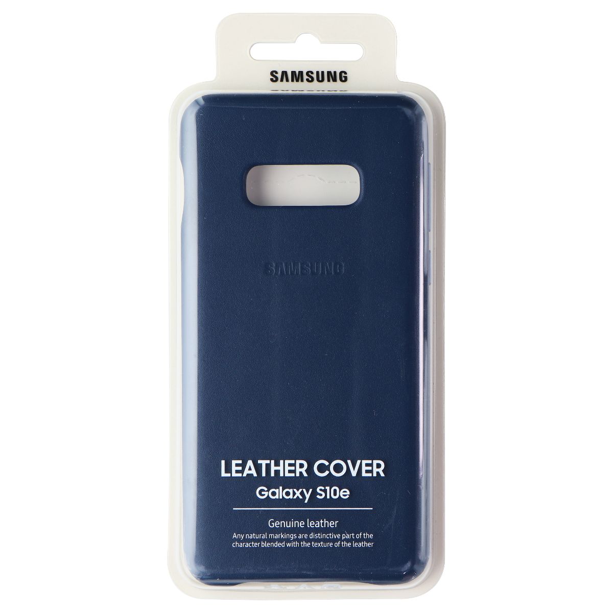 Samsung Official Leather Cover for Galaxy S10e - Navy Blue Cell Phone - Cases, Covers & Skins Samsung    - Simple Cell Bulk Wholesale Pricing - USA Seller