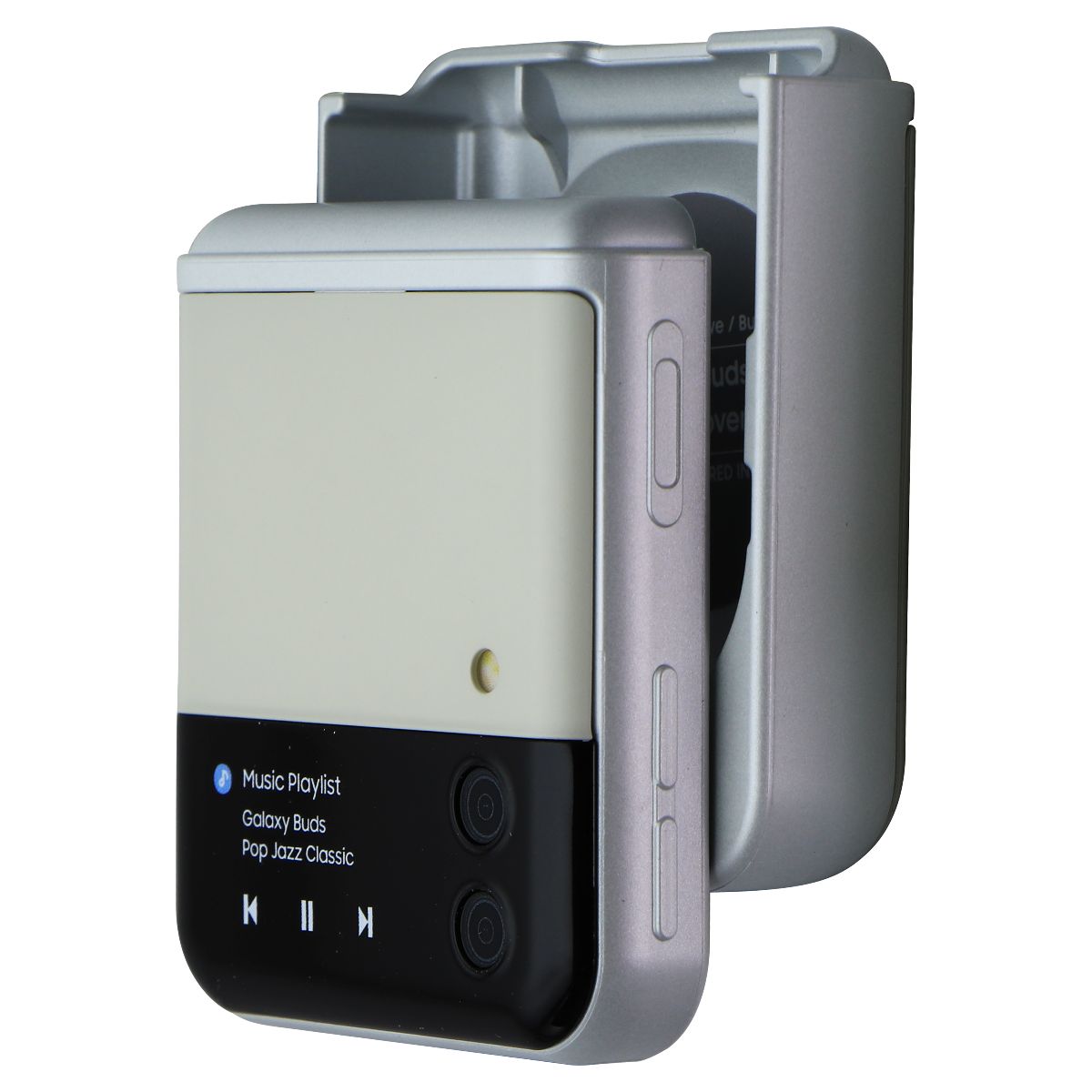 Samsung Galaxy Buds Z Flip3 Cover for Galaxy Buds2/ Buds Live/ Buds PRO - Cream Cell Phone - Cases, Covers & Skins Samsung    - Simple Cell Bulk Wholesale Pricing - USA Seller