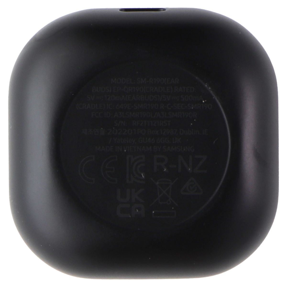 Samsung Galaxy Buds Pro + Water Resistant Cover - Graphite (SM-R190) Portable Audio - Headphones Samsung    - Simple Cell Bulk Wholesale Pricing - USA Seller