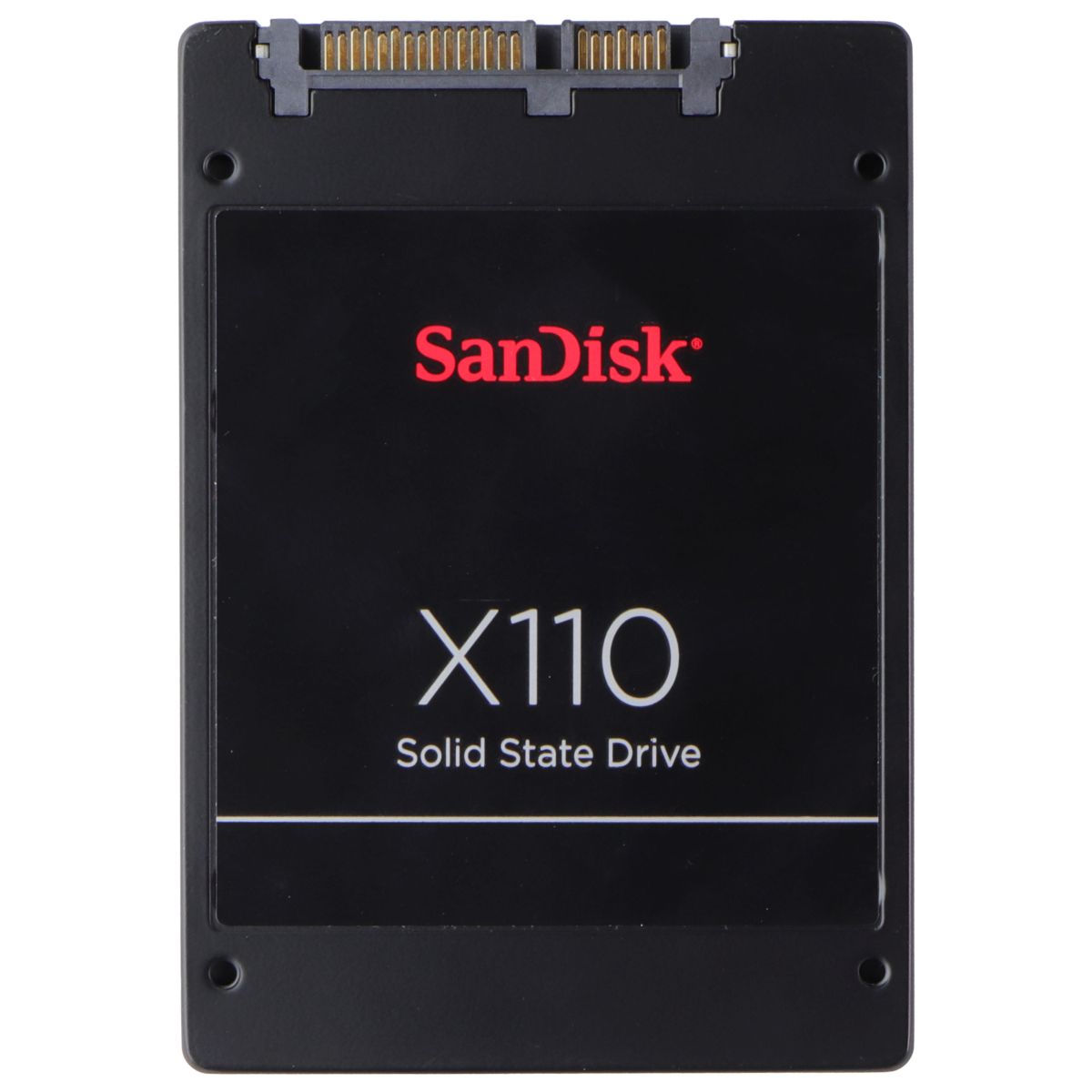 SanDisk SSD X110 2.5in (128GB) SATA III Solid State Drive SD6SB1M-128G-1006 Digital Storage - Solid State Drives SanDisk    - Simple Cell Bulk Wholesale Pricing - USA Seller