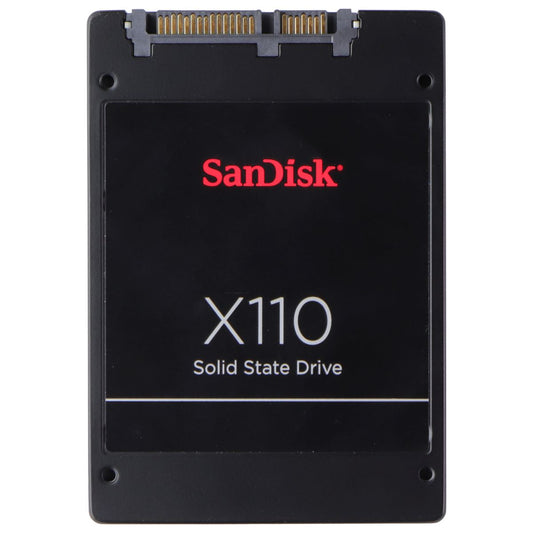 SanDisk SSD X110 2.5in (128GB) SATA III Solid State Drive SD6SB1M-128G-1006 Digital Storage - Solid State Drives SanDisk    - Simple Cell Bulk Wholesale Pricing - USA Seller