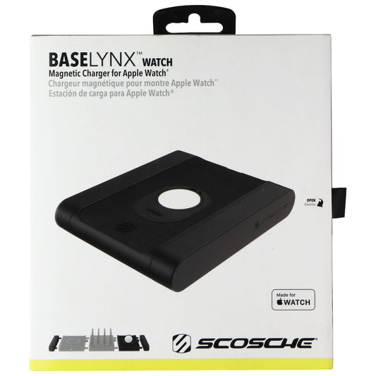 Scosche BaseLynx Watch Magnetic Charger for Apple Watch (All Series) - Black Cell Phone - Chargers & Cradles Scosche    - Simple Cell Bulk Wholesale Pricing - USA Seller