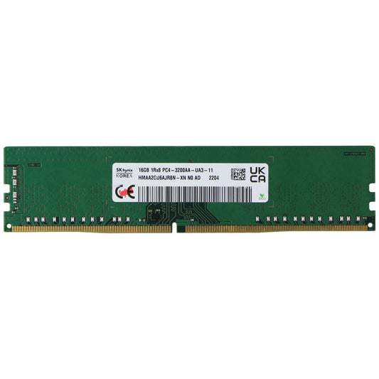 SK HYNIX (16GB) DDR4 PC RAM Memory PC4-3200AA 1Rx8 (HMAA2GU6AJR8N-XN) Computer Parts - Memory (RAM) SK Hynix    - Simple Cell Bulk Wholesale Pricing - USA Seller