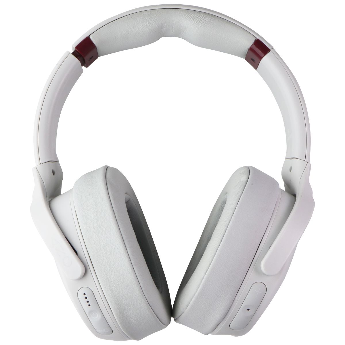 Skullcandy Venue Wireless ANC Over-Ear Headphones - White/Crimson (S6HCW-L568) Portable Audio - Headphones Skullcandy    - Simple Cell Bulk Wholesale Pricing - USA Seller