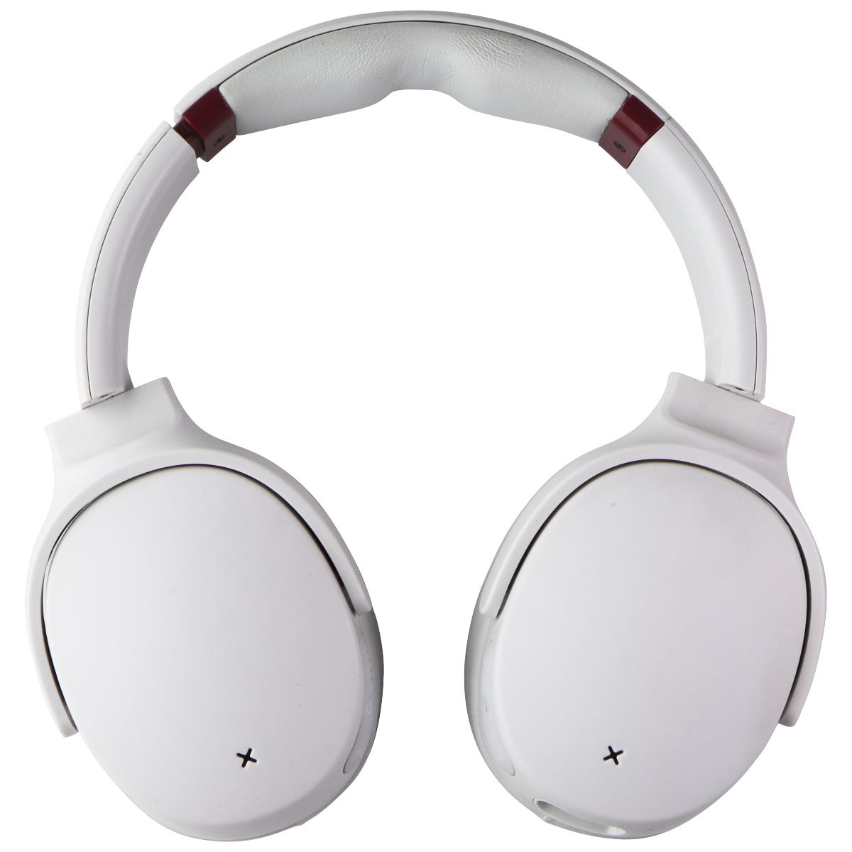 Skullcandy Venue Wireless ANC Over-Ear Headphones - White/Crimson (S6HCW-L568) Portable Audio - Headphones Skullcandy    - Simple Cell Bulk Wholesale Pricing - USA Seller