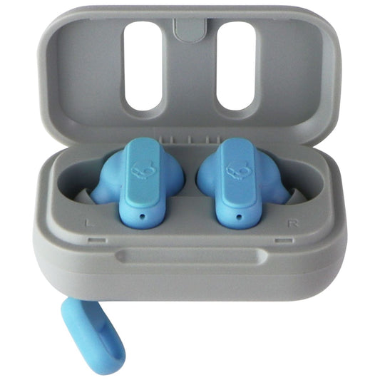 Skullcandy Dime 2 True Wireless In-Ear Earbuds - Light Gray/Blue (Y22-S2DBW) Portable Audio - Headphones Skullcandy    - Simple Cell Bulk Wholesale Pricing - USA Seller