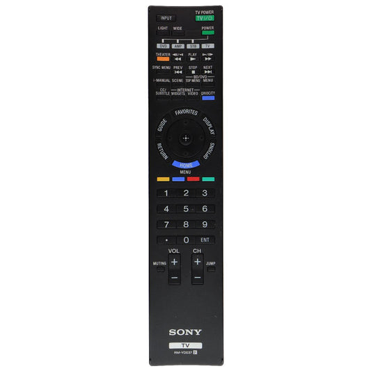 Sony Original (RM-YD037) Remote Control for Select Sony TVs - Black TV, Video & Audio Accessories - Remote Controls Sony    - Simple Cell Bulk Wholesale Pricing - USA Seller