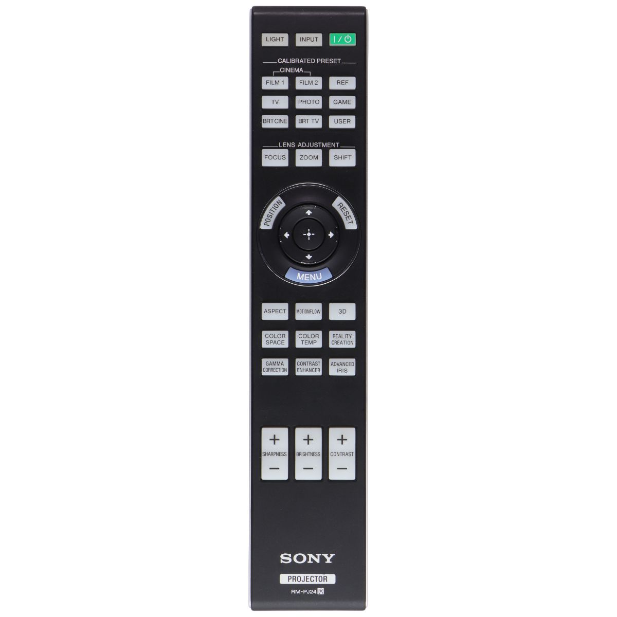 Sony OEM Projector Remote Control (RM-PJ24) for Select Sony Projectors TV, Video & Audio Accessories - Remote Controls Sony    - Simple Cell Bulk Wholesale Pricing - USA Seller