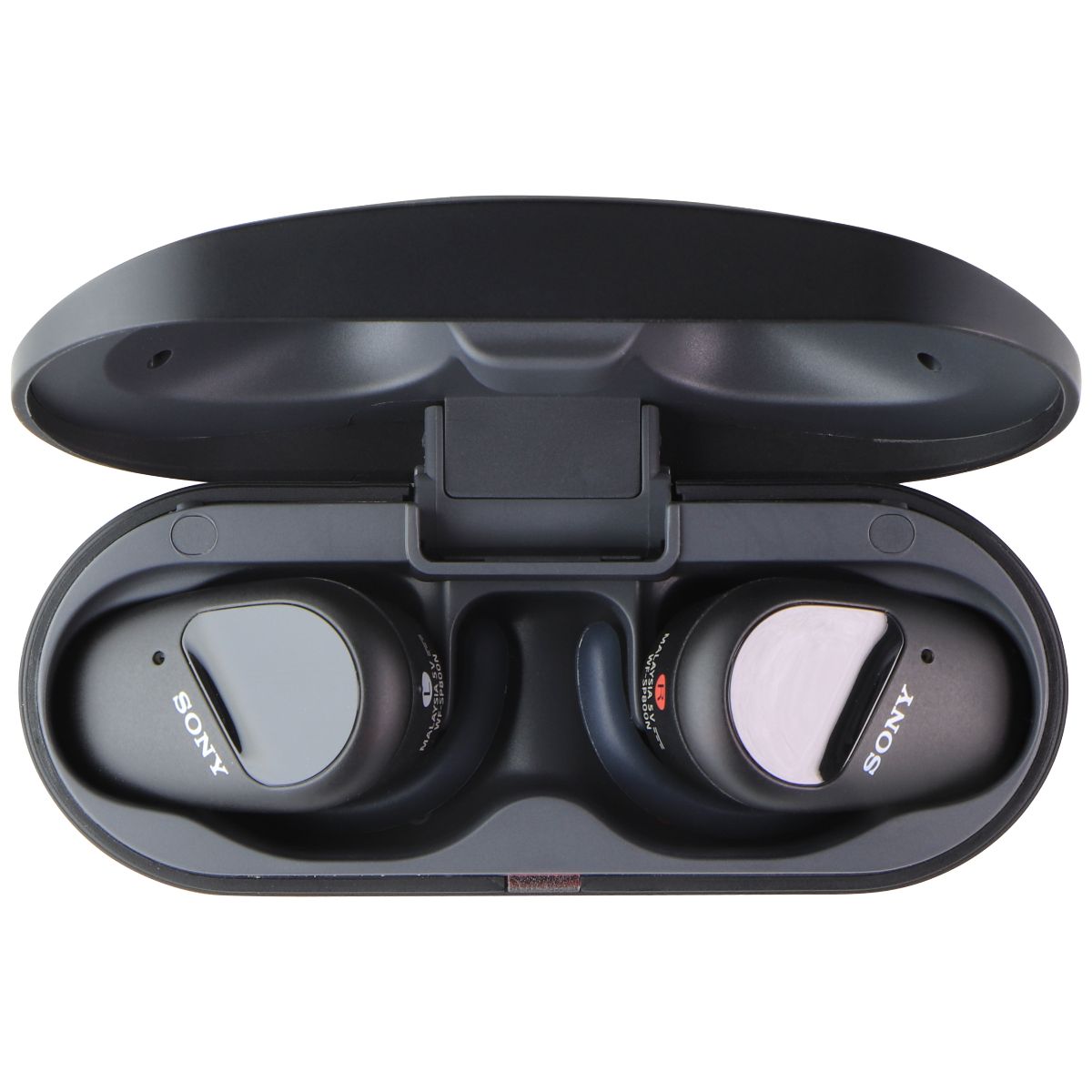 Sony (WF-SP800N) Wireless Noise Canceling Stereo Headset - Black Portable Audio - Headphones Sony    - Simple Cell Bulk Wholesale Pricing - USA Seller