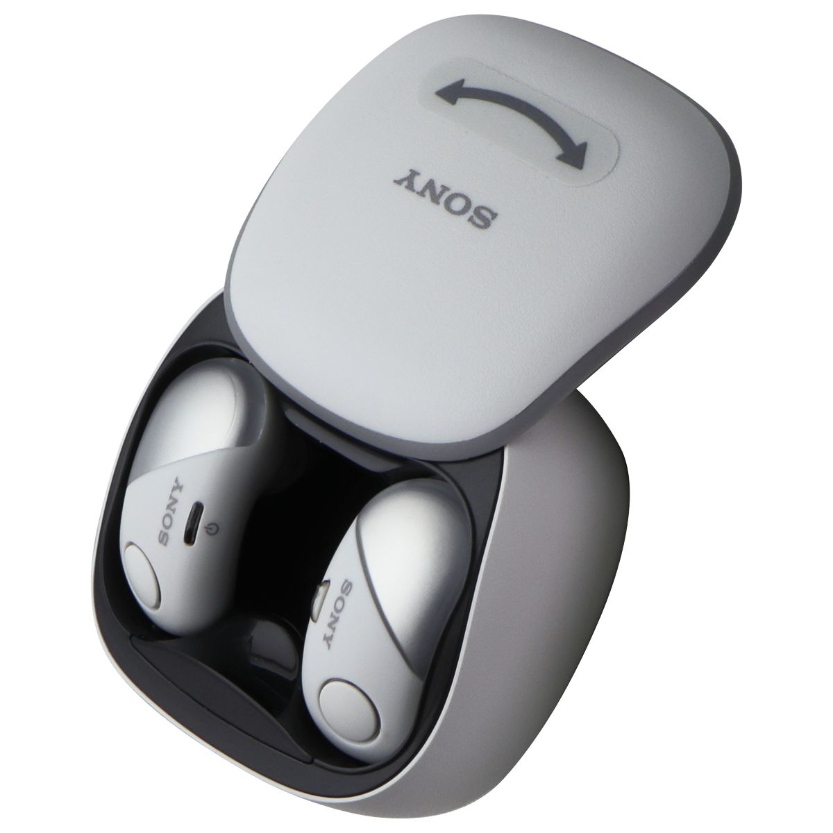 Sony Sport True Wireless Noise Canceling Headphones - White (WF-SP700N/WM) Portable Audio - Headphones Sony    - Simple Cell Bulk Wholesale Pricing - USA Seller
