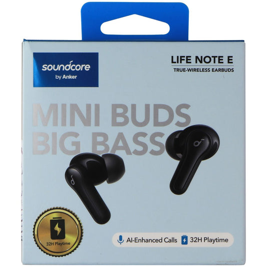 Soundcore by Anker Life Note E True-Wireless Earbuds - Black Portable Audio - Headphones Soundcore    - Simple Cell Bulk Wholesale Pricing - USA Seller