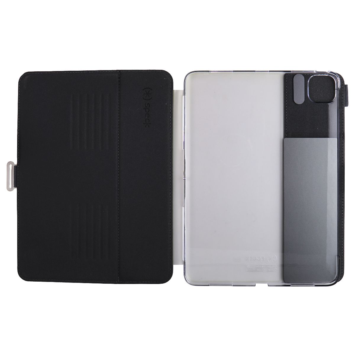 Speck Balance Folio Clear Case for iPad Pro (9.7-inch) - Gunmetal Gray Woven Cell Phone - Cases, Covers & Skins Speck    - Simple Cell Bulk Wholesale Pricing - USA Seller