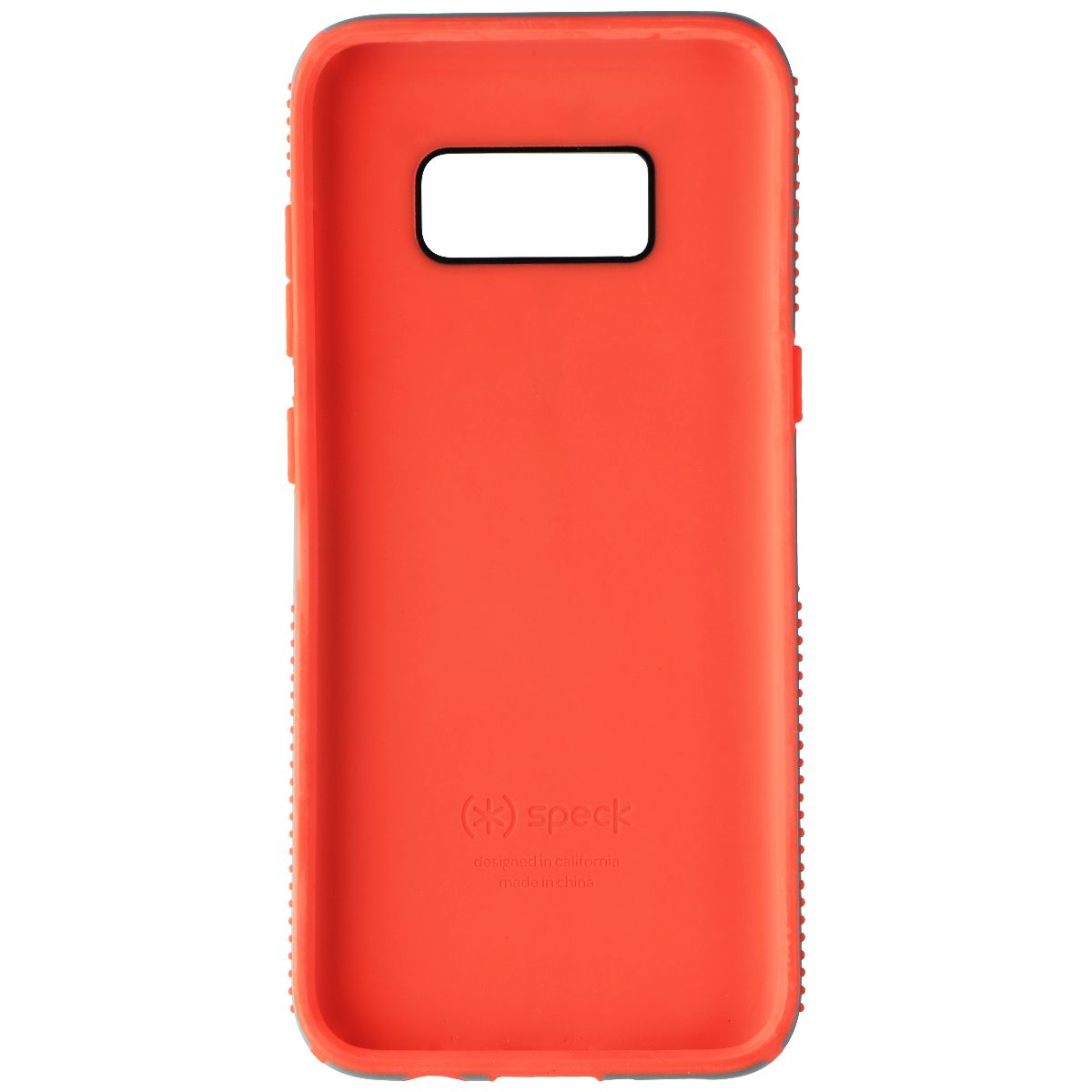 Speck CandyShell Grip Series Case for Samsung Galaxy S8 - Gray/Warning Orange Cell Phone - Cases, Covers & Skins Speck    - Simple Cell Bulk Wholesale Pricing - USA Seller