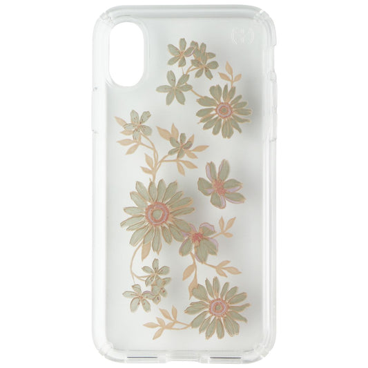 Speck Presidio Clear+Print Case for Apple iPhone Xs/X - Clear/Flowers Cell Phone - Cases, Covers & Skins Speck    - Simple Cell Bulk Wholesale Pricing - USA Seller