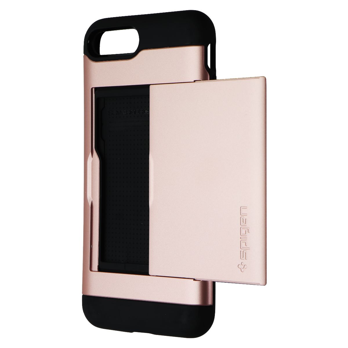 Spigen Slim Armor CS Series Case for Apple iPhone 8+ / 7+ (PLUS) - Rose Gold Cell Phone - Cases, Covers & Skins Spigen    - Simple Cell Bulk Wholesale Pricing - USA Seller