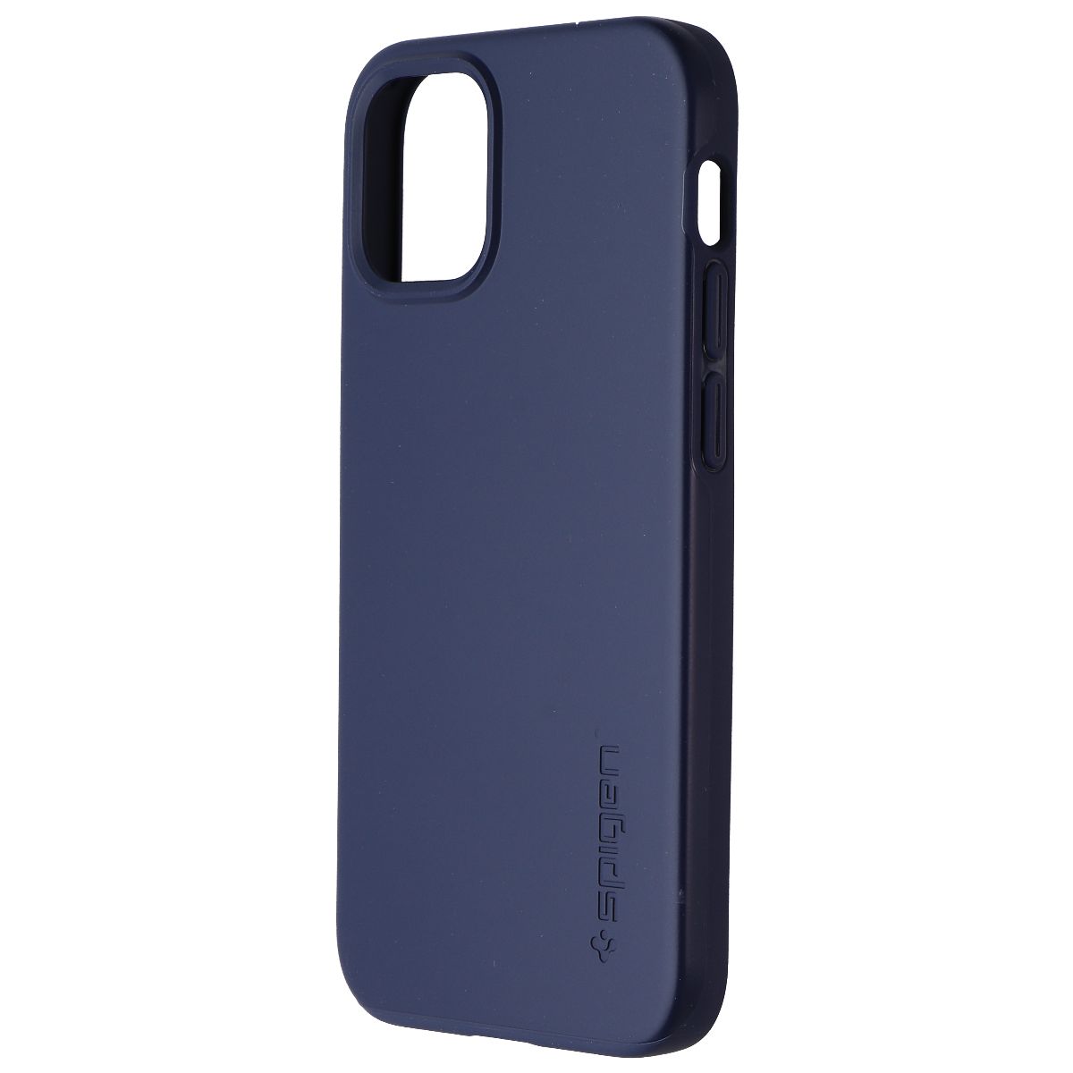 Spigen Thin Fit Series Case for Apple iPhone 12 mini - Deep Blue Cell Phone - Cases, Covers & Skins Spigen    - Simple Cell Bulk Wholesale Pricing - USA Seller