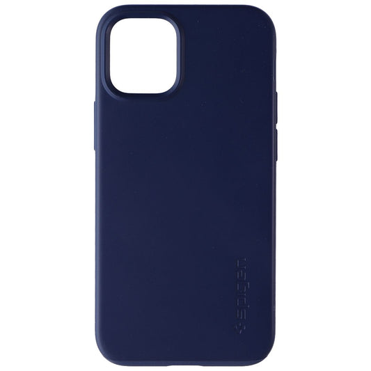 Spigen Thin Fit Series Case for Apple iPhone 12 mini - Deep Blue Cell Phone - Cases, Covers & Skins Spigen    - Simple Cell Bulk Wholesale Pricing - USA Seller