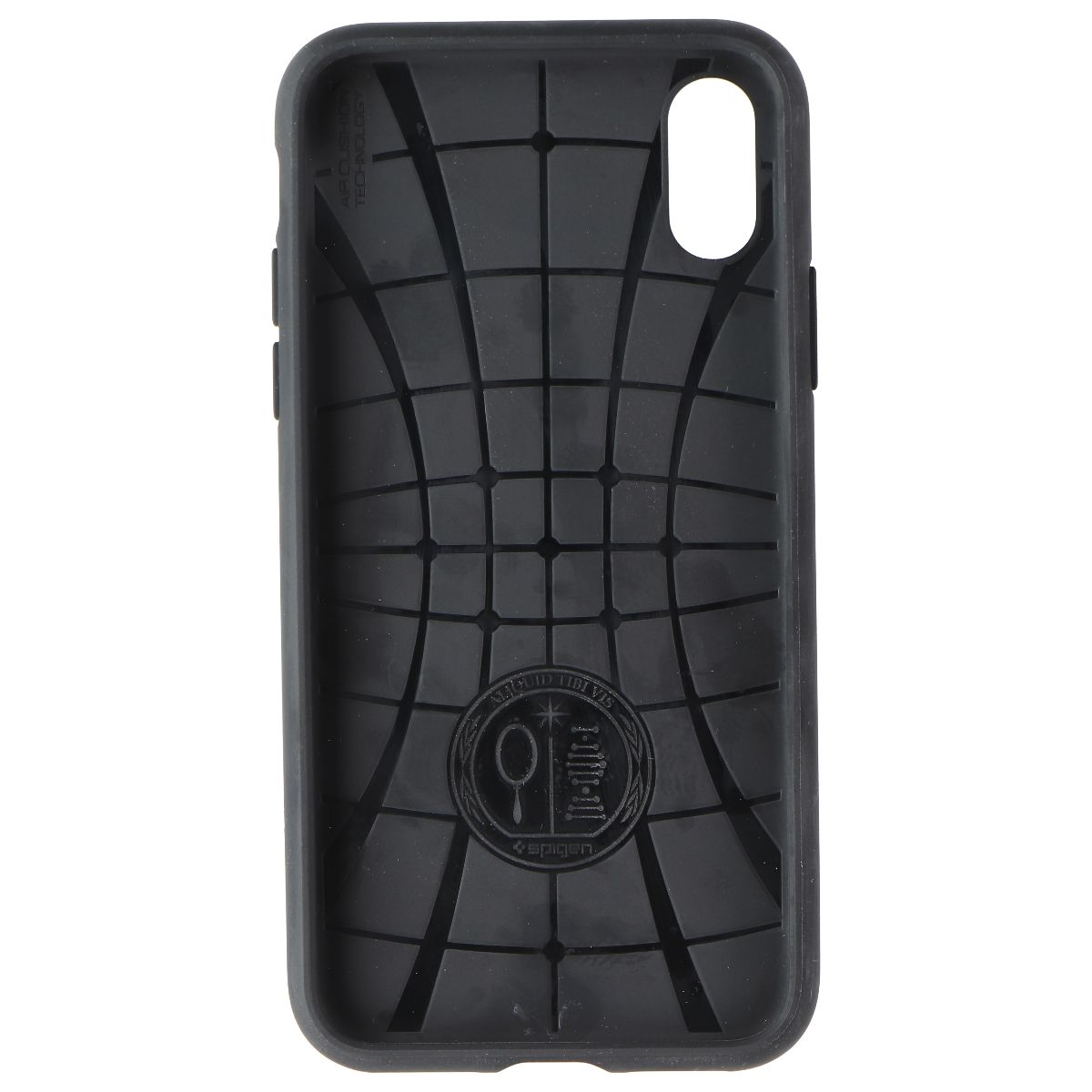 Spigen Liquid Air Series Case for Apple iPhone Xs/X - Matte Black Cell Phone - Cases, Covers & Skins Spigen    - Simple Cell Bulk Wholesale Pricing - USA Seller