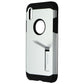 Spigen Tough Armor Case for Apple iPhone Xs/X - Satin Silver/Black Cell Phone - Cases, Covers & Skins Spigen    - Simple Cell Bulk Wholesale Pricing - USA Seller