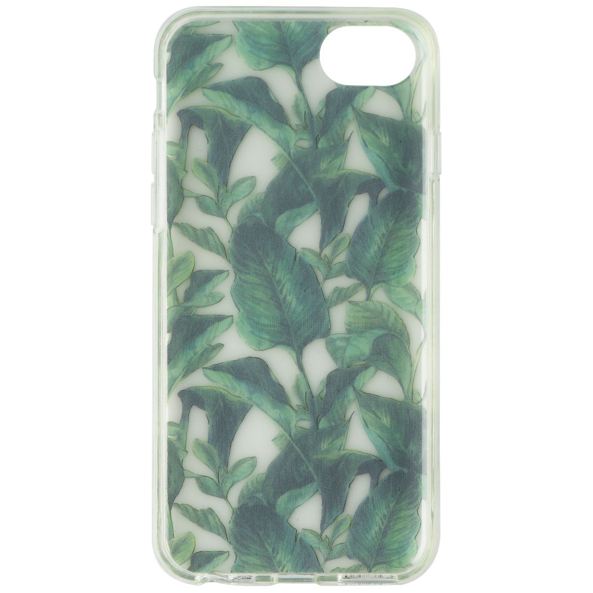 StrongnFree Hard Case for Apple iPhone 7/6s/6 - Clear/Green Leaves Cell Phone - Cases, Covers & Skins StrongNFree    - Simple Cell Bulk Wholesale Pricing - USA Seller