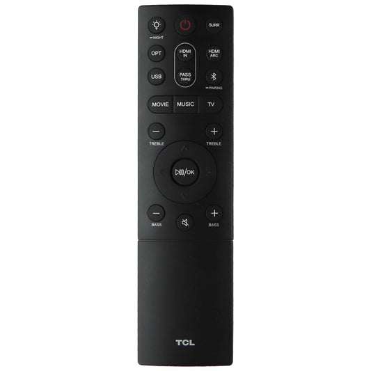 TCL Replacement Remote Control for Select TCL TVs - Black (QC21E26L18) TV, Video & Audio Accessories - Remote Controls TCL    - Simple Cell Bulk Wholesale Pricing - USA Seller