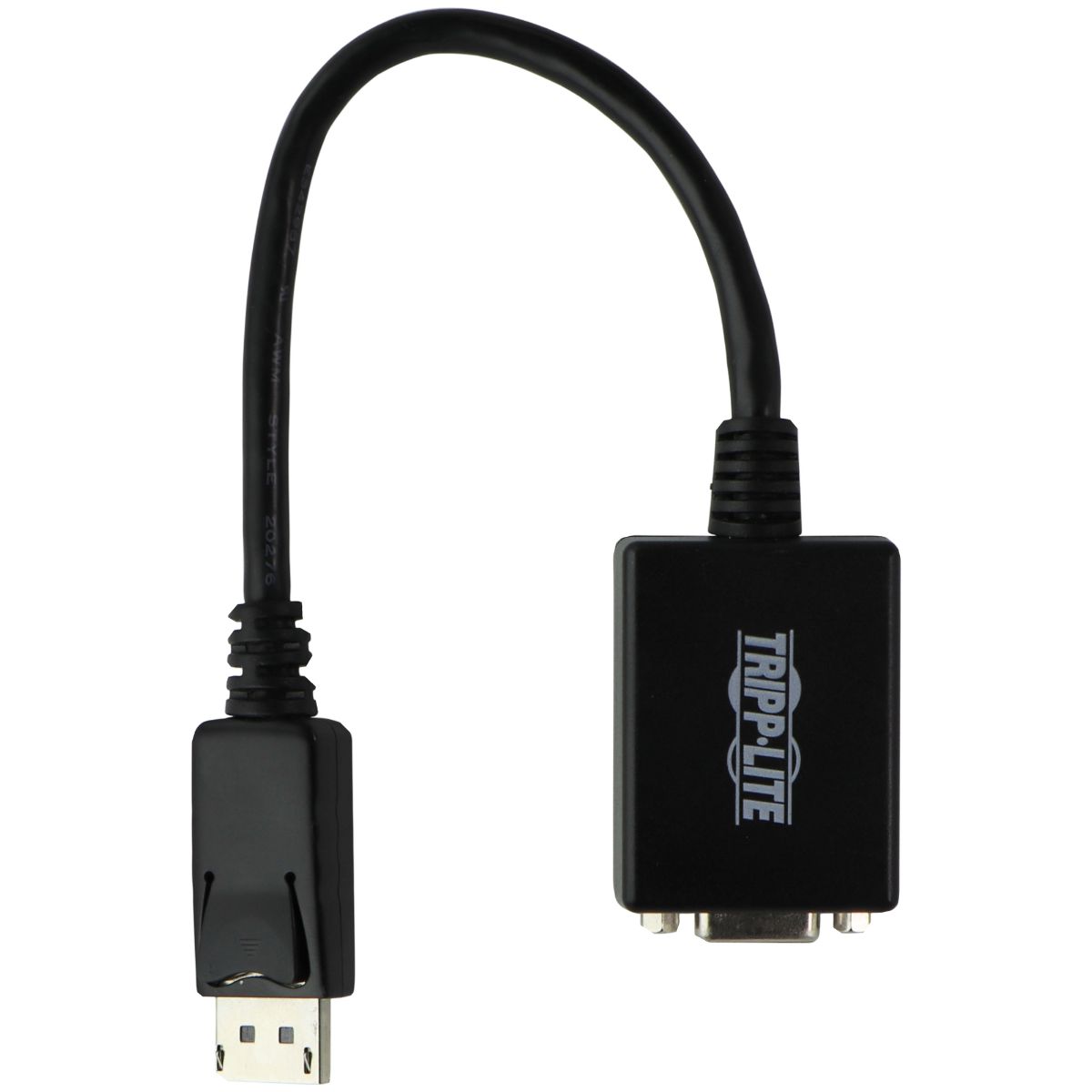 Tripp-Lite DisplayPort DP to VGA Cable Adapter - Black (P134-06N-VGA) Cell Phone - Cables & Adapters TRIPP-LITE    - Simple Cell Bulk Wholesale Pricing - USA Seller