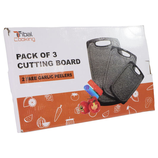 Tribal Cooking Cutting Boards - 3 Set - Warrior Strength Small to Extra Large Other Small Kitchen Appliances Tribal Cooking    - Simple Cell Bulk Wholesale Pricing - USA Seller
