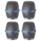 Replacement Standard Grille Microphone Heads for Shure Beta87/Beta87A - 4 Pack Pro Audio Equipment - Microphones Unbranded    - Simple Cell Bulk Wholesale Pricing - USA Seller