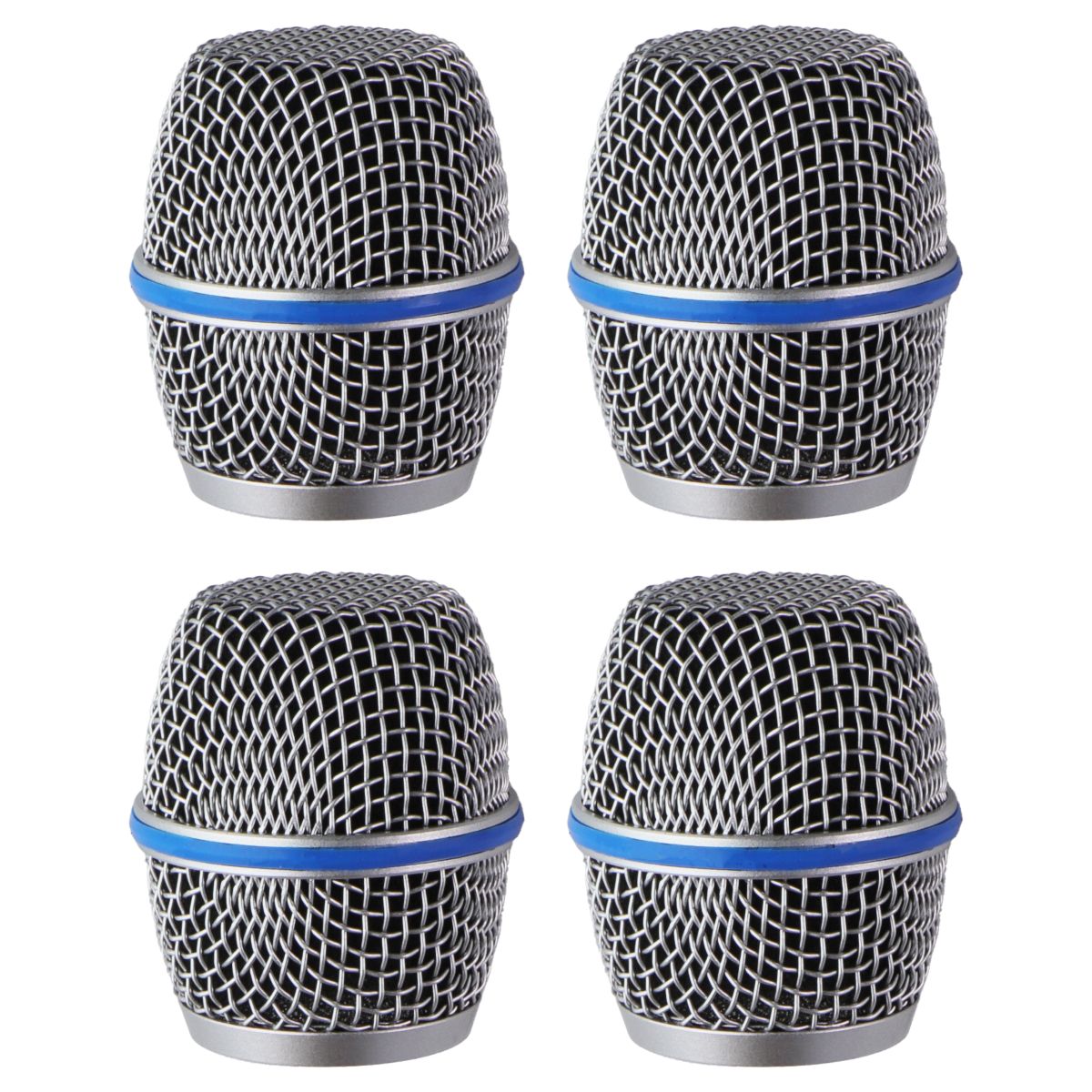 Replacement Standard Grille Microphone Heads for Shure Beta87/Beta87A - 4 Pack Pro Audio Equipment - Microphones Unbranded    - Simple Cell Bulk Wholesale Pricing - USA Seller