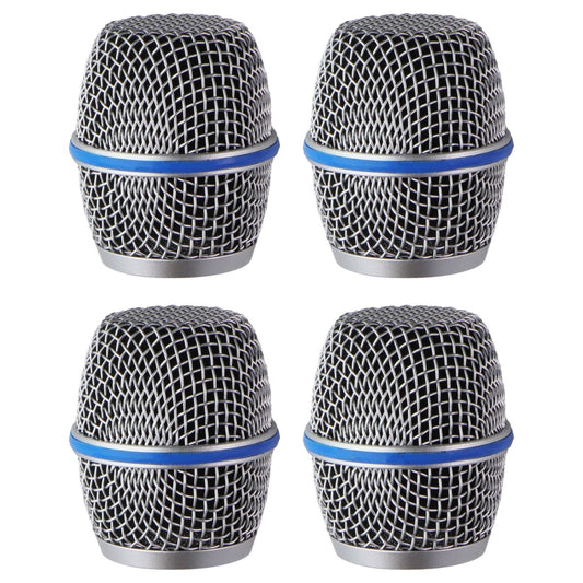 Replacement Standard Grille Microphone Heads for Shure Beta87/Beta87A - 4 Pack Pro Audio Equipment - Microphones Unbranded    - Simple Cell Bulk Wholesale Pricing - USA Seller