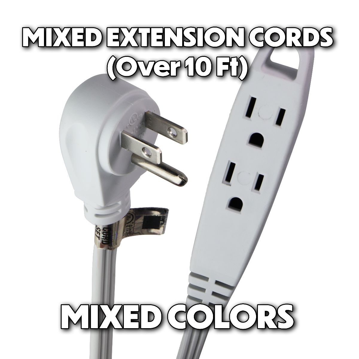 Mixed & Generic Extension Cord (Over 10 Ft) - Mixed Color / Style Networking - Boosters, Extenders & Antennas Unbranded    - Simple Cell Bulk Wholesale Pricing - USA Seller
