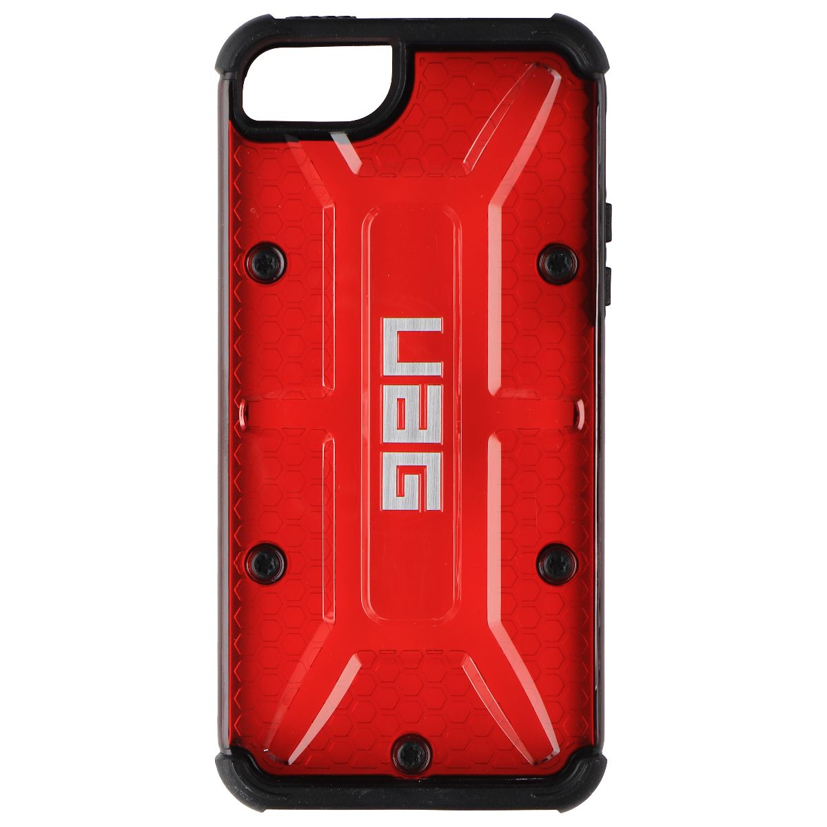 Urban Armor Gear Hardshell Case for iPhone 5/5s/SE - Transparent Red / Black Cell Phone - Cases, Covers & Skins Urban Armor Gear    - Simple Cell Bulk Wholesale Pricing - USA Seller
