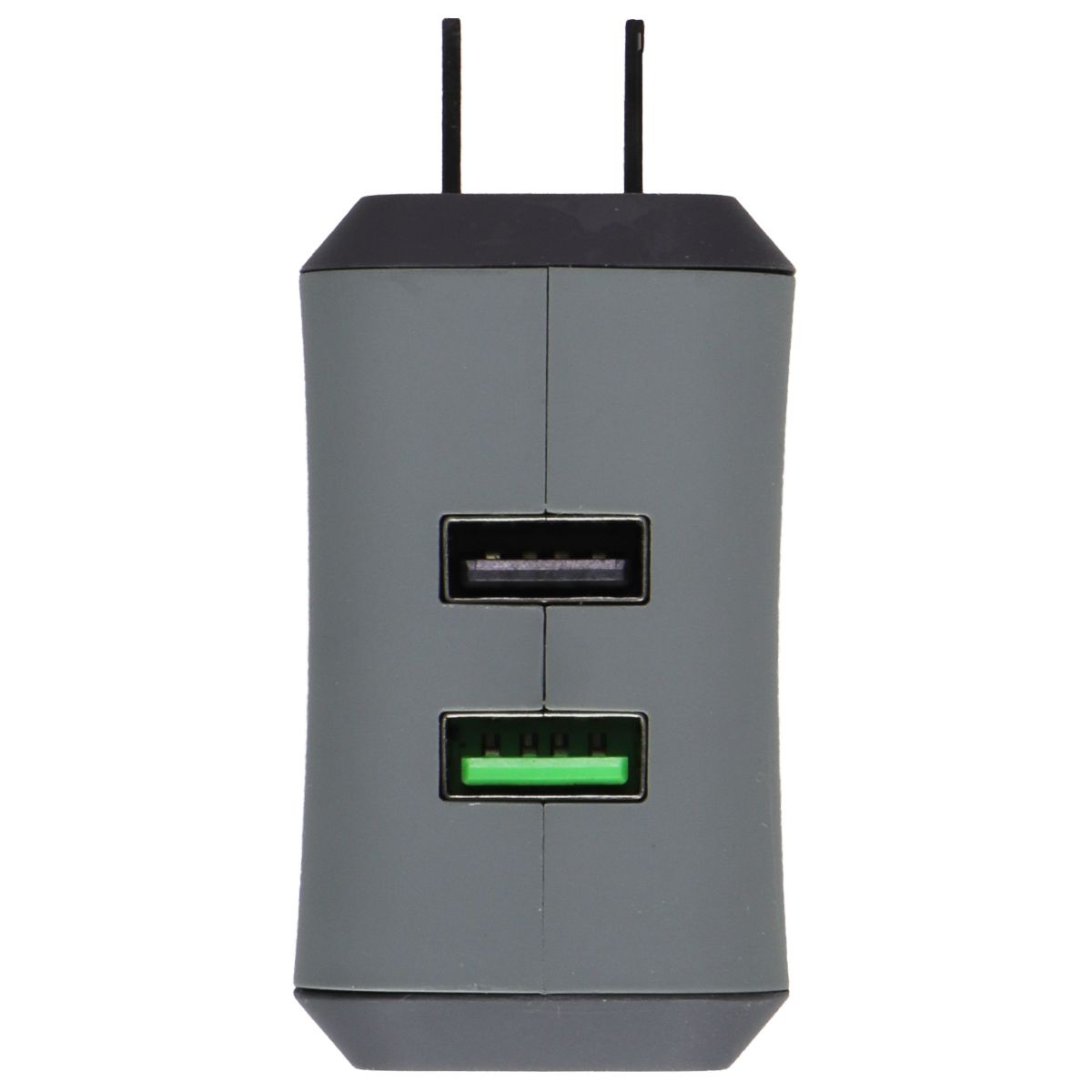 Ventev 18W/3A Wallport rq2300 QC 3.0 Dual USB Charger/Adapter - Gray Cell Phone - Chargers & Cradles Ventev    - Simple Cell Bulk Wholesale Pricing - USA Seller