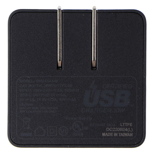 Verizon (30W) USB-C Fast Charge PD Wall Charger with USB-C to USB-C Cable - Blk Cell Phone - Chargers & Cradles Verizon    - Simple Cell Bulk Wholesale Pricing - USA Seller