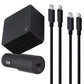 Verizon (30W) Charger Combo USB-C to Lightning - Black Cell Phone - Chargers & Cradles Verizon    - Simple Cell Bulk Wholesale Pricing - USA Seller