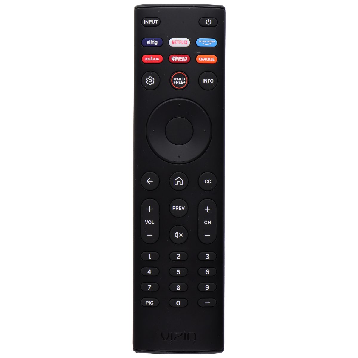 VIZIO SmartCast TV Remote with HBO Max/Netflix/Prime Keys - Black (XRT140V6) TV, Video & Audio Accessories - Remote Controls Vizio    - Simple Cell Bulk Wholesale Pricing - USA Seller