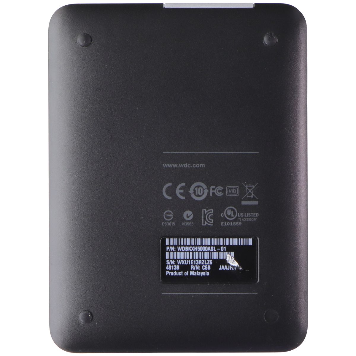 WD My Passport (500GB) Portable Metal External Hard Drive USB 3.0 - Silver Digital Storage - External Hard Disk Drives, HDD Western Digital    - Simple Cell Bulk Wholesale Pricing - USA Seller