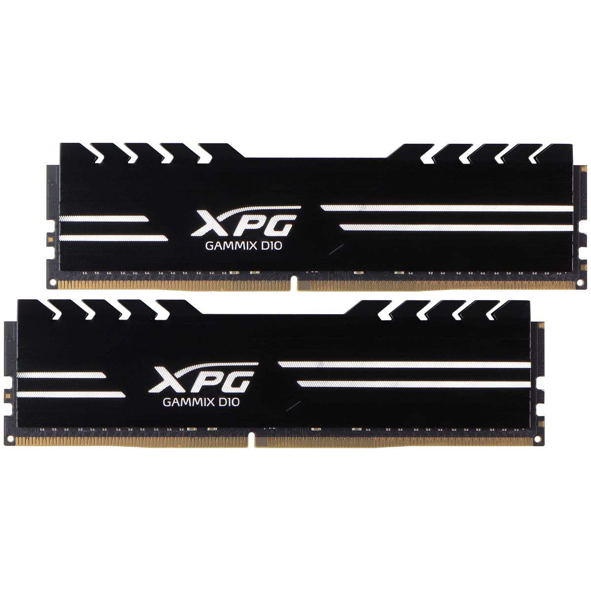 XPG Gammix D10 (16GB Kit) (2 Sticks 8GB each) DDR4 3200 (AX4U32008G16A-BB10) Computer Parts - Memory (RAM) XPG    - Simple Cell Bulk Wholesale Pricing - USA Seller