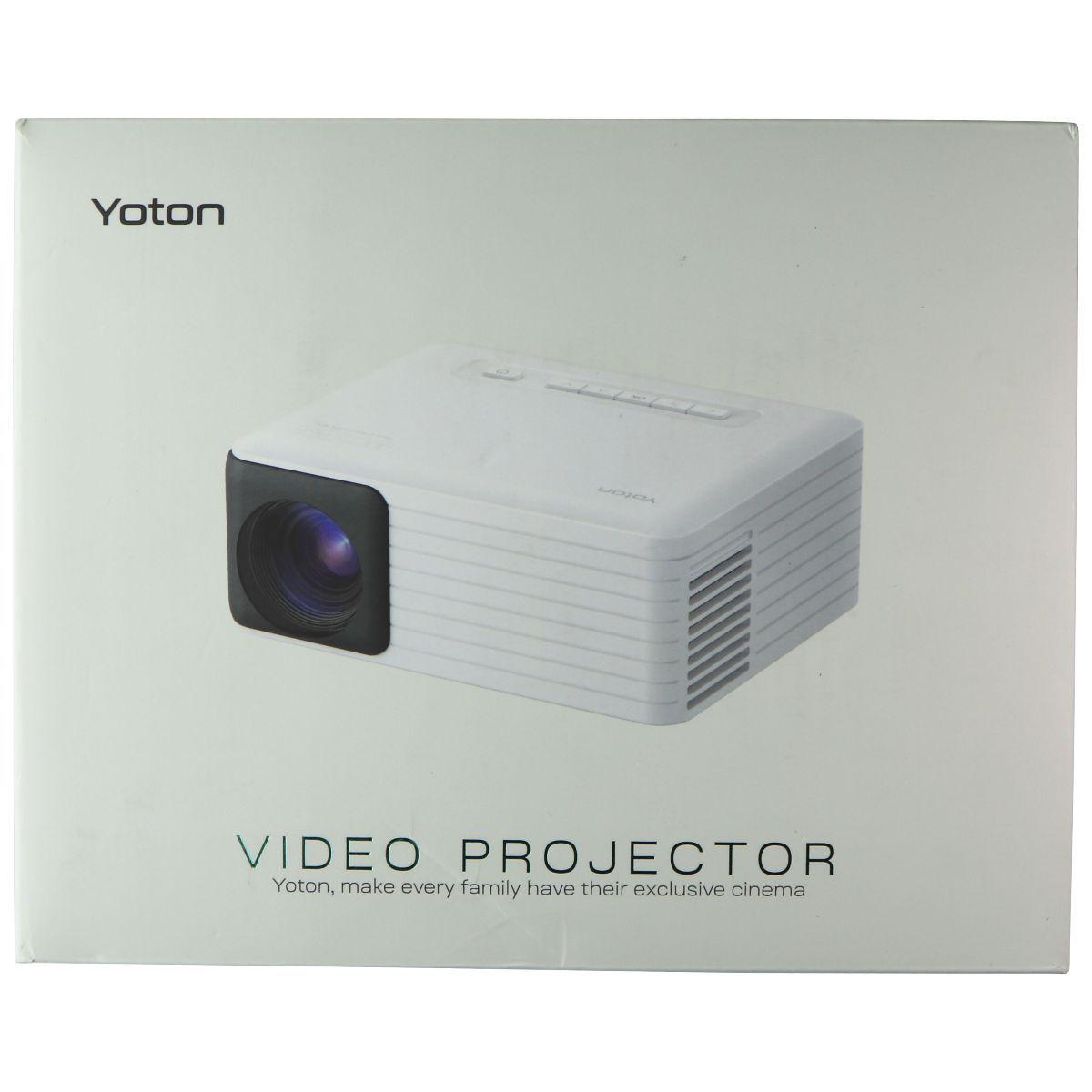 Yoton (Y3) Portable Mini Video Projector - Native 720P - White Digital Displays - Projectors Yoton    - Simple Cell Bulk Wholesale Pricing - USA Seller