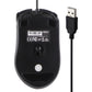 ZEUS E2 3200 DPI Optical Wired USB Mouse - Black Keyboards/Mice - Mice, Trackballs & Touchpads ZEUS    - Simple Cell Bulk Wholesale Pricing - USA Seller
