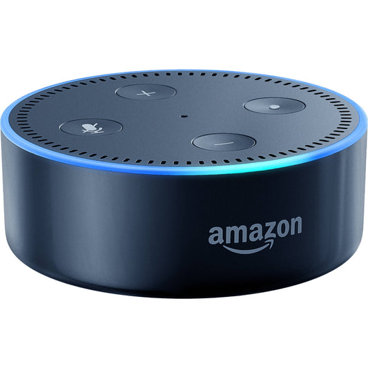 Amazon Echo Dot (2nd Gen) Voice Activated Smart Media Speaker with Alexa - Black Cell Phone - Audio Docks & Speakers Amazon    - Simple Cell Bulk Wholesale Pricing - USA Seller