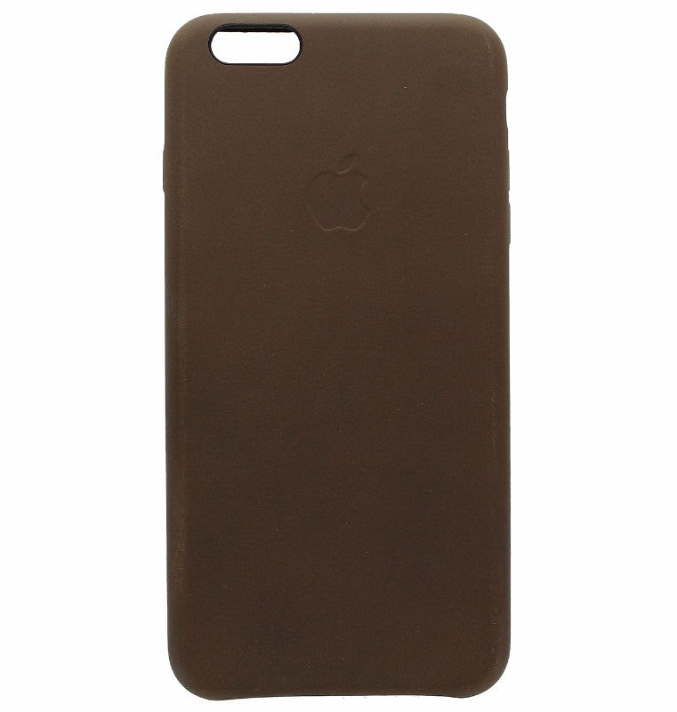 Apple iPhone 6 6s Plus Leather Case Brown *MGQR2ZM/A Cell Phone - Cases, Covers & Skins Apple    - Simple Cell Bulk Wholesale Pricing - USA Seller