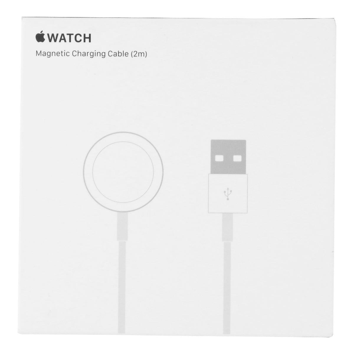 Apple Watch Magnetic 2M Charging Cable A1570 MJVX2AM/A White Retail Box Smart Watch Accessories - Chargers & Docking Stations Apple    - Simple Cell Bulk Wholesale Pricing - USA Seller