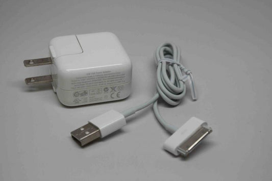 Apple (MA591G/A1357) 10W Power Ac US Charger & Cable - White Cell Phone - Cables & Adapters Apple    - Simple Cell Bulk Wholesale Pricing - USA Seller