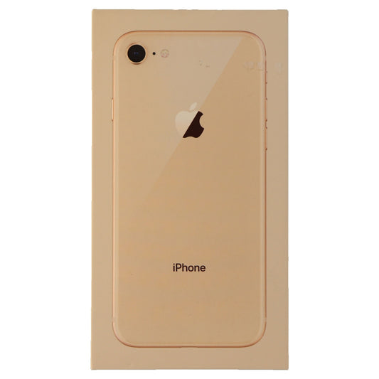 RETAIL BOX - Apple iPhone 8 - 64GB Gold - NO DEVICE Cell Phone - Other Accessories Apple    - Simple Cell Bulk Wholesale Pricing - USA Seller