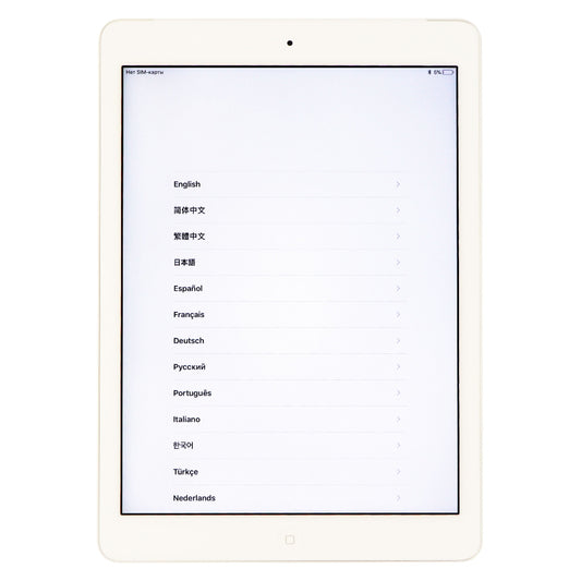 Apple iPad Air (1st Gen) Tablet (A1475) Wi-Fi & GSM + Verizon - 16GB / Silver iPads, Tablets & eBook Readers Apple    - Simple Cell Bulk Wholesale Pricing - USA Seller