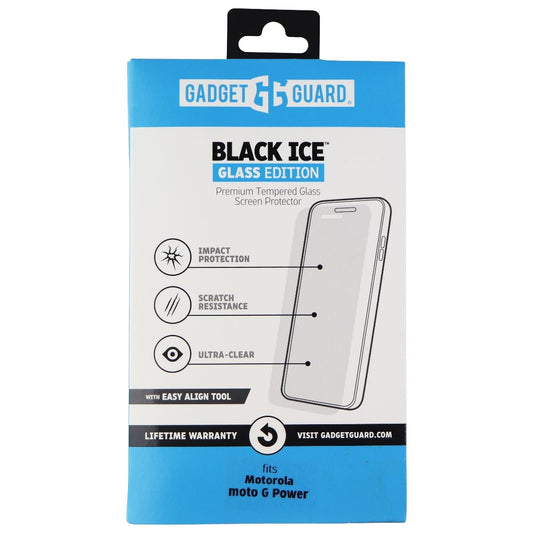 Gadget Guard Black Ice Tempered Glass for Motorola Moto G Power (2020) - Clear Cell Phone - Screen Protectors Gadget Guard    - Simple Cell Bulk Wholesale Pricing - USA Seller