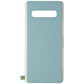 Repair Part - Back Glass Panel for Samsung Galaxy S10 - Prism White (No Logo) Cell Phone - Replacement Parts & Tools Unbranded    - Simple Cell Bulk Wholesale Pricing - USA Seller