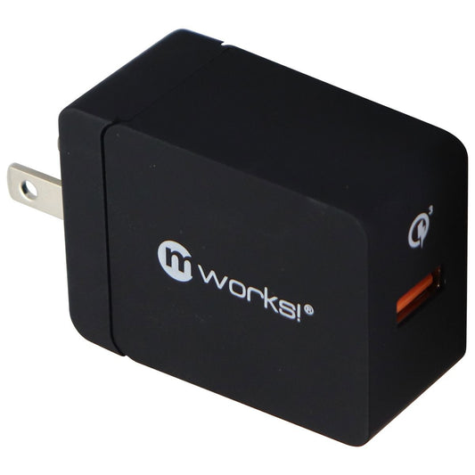 mWorks! mPOWER! QC 3.0 Single USB Wall Charger - Black (AC25N20E) Cell Phone - Chargers & Cradles mWorks!    - Simple Cell Bulk Wholesale Pricing - USA Seller